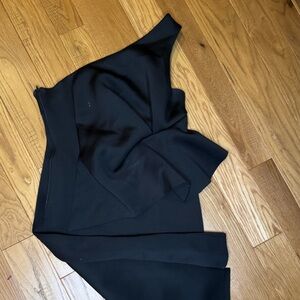 ASOS Black One Shoulder Dress